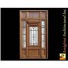 Image 1 : Single entry door with sidelight and transom #2153117