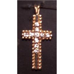 Diamond Cross Pendant #2153122