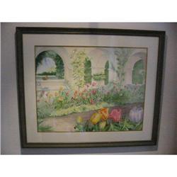 signed water color by Peggy Hilhhard Hilker #2153126