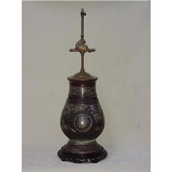 Champleve Enamel Lamp  #2153150