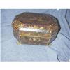 Image 1 : Regency Chinoiserie Tea Caddy Lead Interior #2153192
