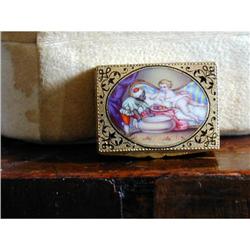 Continental Gold and Enamel Snuff Box #2153211