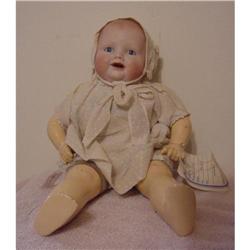 Doll Bisque Baby Bonnie Babe Georgene Averill #2153219