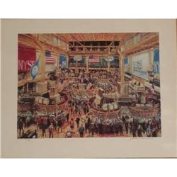 Kamil Kubik, Floor of the NYSE Signed SS #2153253