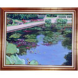 Paul Kentz, Bklyn Bot. Gardens Signed Oil #2153274