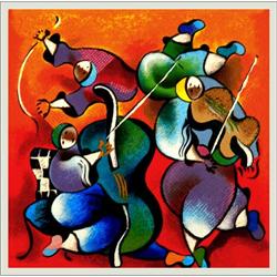 David Schluss, Music Fest, SS on Canvas #2153284