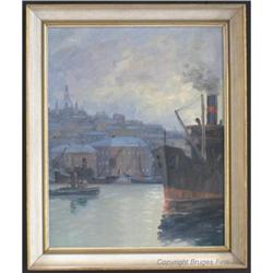 Scandinavian vintage oil #2153318