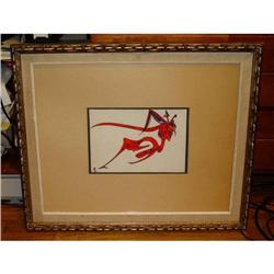 Brezhnev Soviet Russian Dissident Abstract Art #2153336