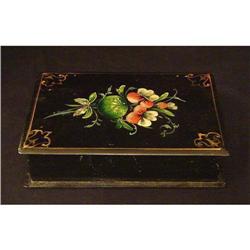 Antique Paper Mache Box #2153384