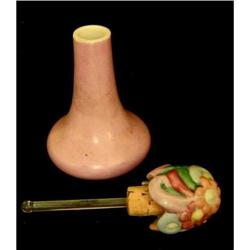 Antique Fulper Pottery Scent Bottle #2153394