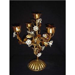 Antique Italian Tole Candelabra #2153425