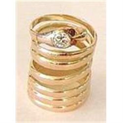 14K Gold Snake Ring #2153452