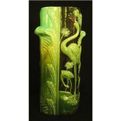 Antique Majolica Umbrella Stand #2153468