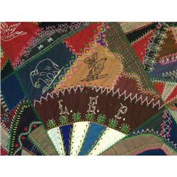 Illustrated Victorian Quilt Dated 1905 #2153476