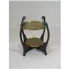 Image 1 : Oriental Table With Two Brass Trays #2165004