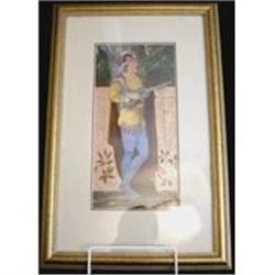 Wedgwood Etruria Framed Handpainted Tile #2165091