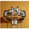 Image 1 : 14K WG Diamond Engagement Ring Setting #2165439