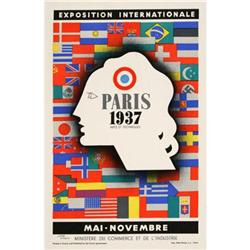 Vintage Poster by CARLU 1937 #22404 #2197808