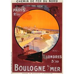Vintage Poster by RENAUCOURT 1924 #9495 #2198093