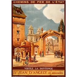 Vintage Poster by CLOSSON 1928 #1683 #2198119