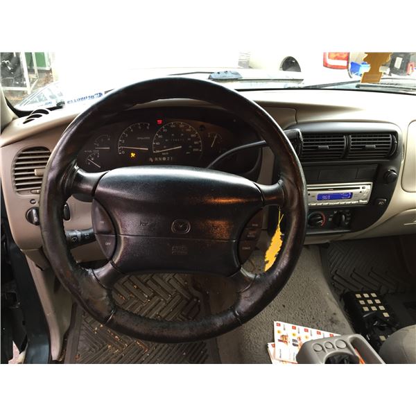 1998 MAZDA B4000 V6 4X4, 2DR XCAB, GREEN, VIN#4F4ZR17X4WTM43417