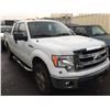 Image 2 : 2013 FORD F-150 XLT, 4 DR PU, WHITE, VIN# 1FTEX1EM4DFB48111