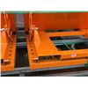 Image 2 : GREATBEAR ORANGE METAL INDUSTRIAL FORKLIFT DUMP BIN W43" X L43" X H37"
