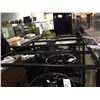 Image 2 : 6 BLACK METAL 3 TIER PRODUCT DISPLAY SHELVES