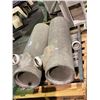 Image 2 : 2 CONCRETE 10"X4" WYE DRAINAGE PIPES