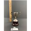 Image 2 : 6" Tall Silver Toned Trophy with Bakelite Base 1942 3rd Place