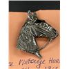 Image 2 : Nice Vintage Horse Brooch 1.75" Long