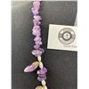 Image 3 : Vintage Amethyst Necklace 19" Long