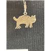 Image 2 : Lovely Pair of Sterling Silver Cat Earrings