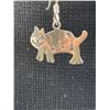 Image 3 : Lovely Pair of Sterling Silver Cat Earrings