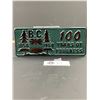 Image 1 : 1958 BC 100 Years of Progress Booster Plate