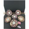 Image 1 : 4 Antique Shelley Plates in Beautiful Condition IMARI Pattern
