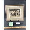 Image 1 : Framed Antique Etching Pencil Signed Smirnoff Thoroughbreds 16 x 14"