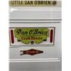 Image 2 : 14 x 19" Professionally Framed Little Dan Obrien Cigar Labels