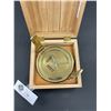 Image 2 : Beautiful Solid Brass Compass with Wooden Case