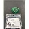 Image 1 : Polished Rough Mineral Emerald 243.70ct 40 x 33 25mm Heart Cut Brazil Untreated