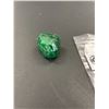 Image 2 : Polished Rough Mineral Emerald 243.70ct 40 x 33 25mm Heart Cut Brazil Untreated