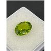 Image 2 : Peridot 3.795ct 11.15 x 8.60 x 5.10mm Oval Cut Loupe Clean Brazil Untreated