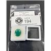 Image 1 : Big Natural Emerald 9.945ct 14.08 x 11.65 x 7.32mm Oval Cut Brazil COO Treatment Minor Oiling