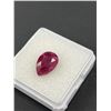 Image 2 : Natural Ruby 5.00ct 12.06 x 8.18 x 5.13mm Pear Cut Opaque Madagascar Untreated