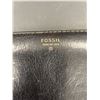 Image 2 : Black Fossil Leather Wallet/Wristlet