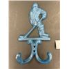 Image 2 : Corona Enamelled Can Opener and Cast Iron Hockey Coat Hook