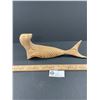 Image 1 : Vintage Signed GERD Canada Natural Wood Seal Carving