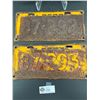 Image 3 : 3 - 1938 Alberta License Plates with Consecutive Numbers 87 - 291, 292, 293