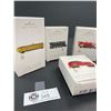 Image 2 : Lot of 5 Hallmark Keepsake Christmas Ornaments Red Mikado Locomotive, Summit Observation Car,etc