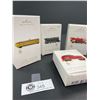 Image 2 : Lot of 5 Hallmark Keepsake Christmas Ornaments Red Mikado Locomotive, Summit Observation Car,etc